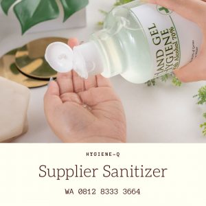 Cari Supplier Sanitizer  Bekasi