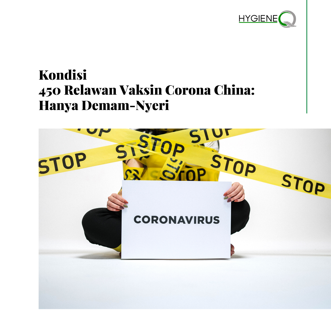 Kondisi 450 Relawan Vaksin Corona China